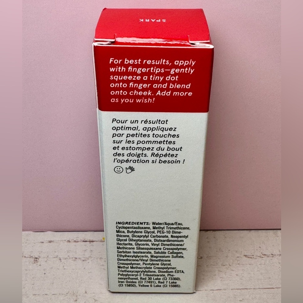 Glossier Cloud Paint Seamless Cheek Color (Spark) NIB 10 ml/0.33 fl oz - Picture 2 of 3